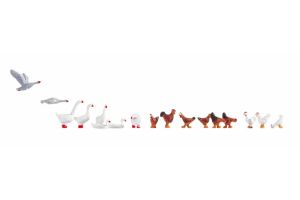 15772 Noch Chickens and Geese