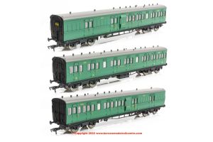 E86013 EFE Rail LSWR Cross Country Set number 253 in SR Malachite Green livery - Era 3 - post-war