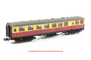 2P-011-353 Dapol Gresley Buffet Coach number E9135E in BR Carmine and Cream livery