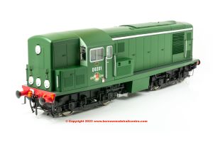 E84701 EFE Rail Class 15 D8201 BR Green (Late Crest)