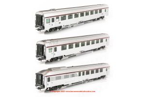 HJ4165 Jouef SNCF TEE Mistral 3-coach pack - Era IV