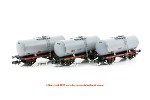 N35TA-303 Revolution Trains 35 Ton Class A Tank Triple Pack in Unbranded Grey
