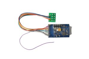 36-566A Bachmann 8 Pin DCC Decoder 0.9 Amp 4 Function RailComPlus Compliant