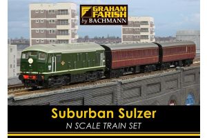 370-062 Graham Farish Suburban Sulzer Train Set