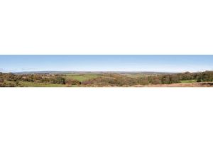 SK-P04 - Countryside Landscape - Each scenic background is made up of three sheets which when attached together is 2400mm in length and 333mm in height.