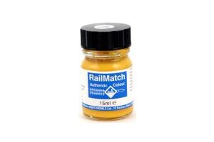 452 RailMatch 15mls Jar BR Rail Yellow Faded Enamel