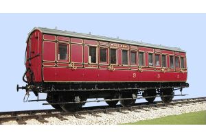 4C011 Slaters MR 6 Wheel Clayton Arc Roof Coach Brake Third Kit