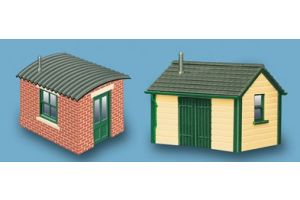 5185 Model Scene Lineside Huts Pack of 2