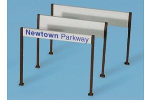 5186 Model Scene Station Nameboards - modern type