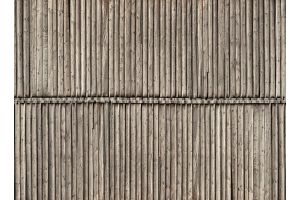 56664 Noch Timber Wall 3D Cardboard Sheet 25x12.5cm