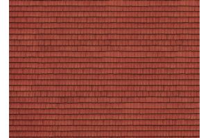 56670 Noch Roof Tile 3D Cardboard Sheet 25x12.5cm