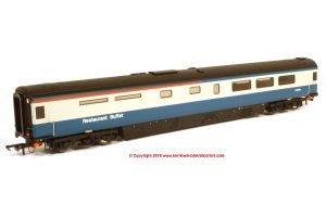 763RB001B Oxford Rail Mk3a Restaurant Unclassified Buffet Coach number M10005 in BR Blue and Grey livery