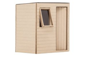 7B-006-001 Dapol Kitmaster Genesis Garden shed 4ft x 6ft