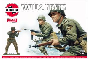 A02703V Airfix U.S. Infantry Model Kit.
