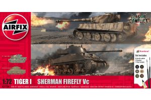 A50186 Airfix Classic Conflict Tiger 1 vs Sherman Firefly 172