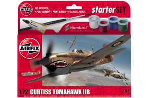 A55101A Airfix Curtiss P-40B Warhawk Starter Set
