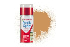 AD6063 Humbrol Number 63 150 ml acrylic paint sand matt aerosol