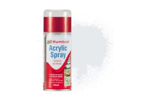 AD6191 Humbrol No 191 Chrome Silver Metallic 150ml Acrylic Spray