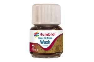 AV0209 Humbrol 28ml Enamel Wash - Oil Stain