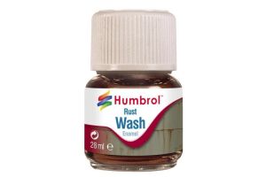 AV0210 Humbrol 28ml Enamel Wash - Rust