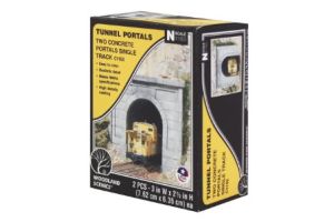 C1152 Woodland Scenics Single Tunnel Mouth Concrete