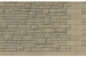 D12 Superquick Grey Rubble Walling Building Papers
