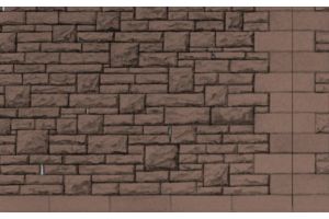 D13 Superquick Red Rubble Walling Building Papers