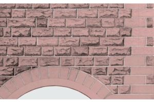 D9 Superquick Red Sandstone Ashlar Walling Building Papers