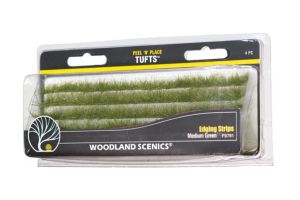 FS781 Woodland Scenics Dark Green Edging Strips