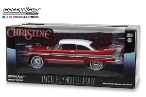 GL84071 Greenlight Collectibles Christine 1983 Movie 1958 Plymouth Fury