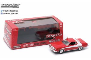 GL86442 Greenlight Collectibles Starsky  Hutch 1975-79 TV Series 1976 Ford Gran Torino
