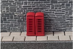 GMKD77 Kestrel Telephone Boxes Pre-Built - Pack of 2