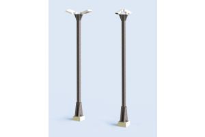 SSM321 Wills CCTV Posts Cameras and Lights Kit