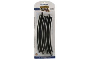 44401 Bachmann HO 18 Radius Curved Track 4Card.
