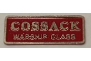 K2600-NPF D600 Class 41 Warship Diesel nameplate Cossack