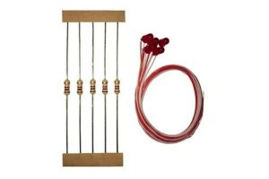 L02 Eckon Red Pre-Wired LED - Pack of 5