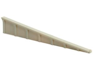 LK-68 Peco Platform Edging Ramps Concrete Type Pack of 4