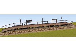 LK708 Peco Wooden Platform Halt Kit