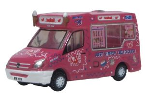 NWM009 Oxford Diecast Mercedes Whitby Mondial Ice Cream Van Tonibell