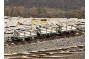 OR164 Peco Slate Wagons - Pack of 3
