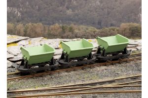 OR165 Peco V Skip Side Tip Wagons Laser Cut Kit