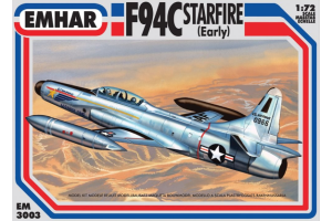PKEM3003 Emhar US Air Force F-94C Starfire  Early Jet Fighter Ai