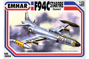 PKEM3004 Emhar US Air Force F-94C Starfire  Late Jet Fighter Air