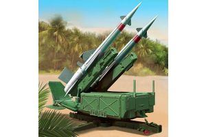 PKTM02353 Trumpeter Soviet 5P71 Launcher w 5V27 Missile Pechora SA-3B Goa Rounds Loaded.