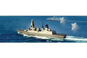 PKTM04550 Trumpeter British Royal Navy HMS Daring Type 45 Missil