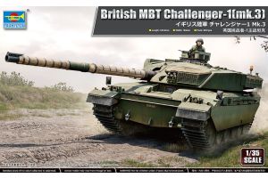 PKTM09611 Trumpeter British Army Challenger 1 Mk 3 Main Battle Tank