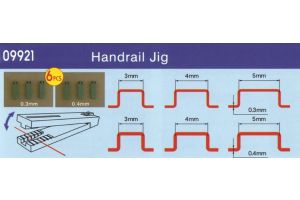 PKTM09921 Trumpeter Handrail Jigs - 6 sizes