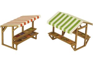 PO530 Metcalfe Scale Market Stalls Kit