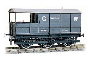 PS603 Parkside by Peco GWR 24ton Six-wheel Brake Van Kit - former W603