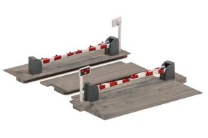 235 Ratio Level Crossing with Barriers